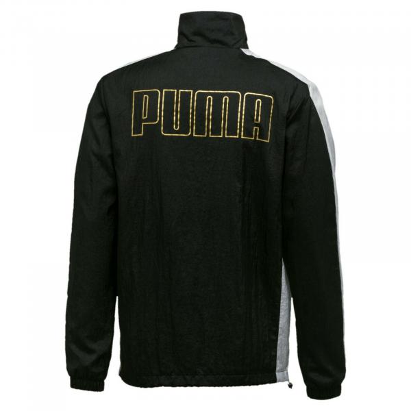 Puma T7 Breaking Track Jacket Black - White 